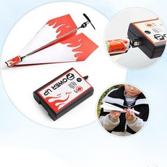 Airplane Rc Folding Paper Model DIY Motor Power Rc Plane Kids Toy Airplane Mode;