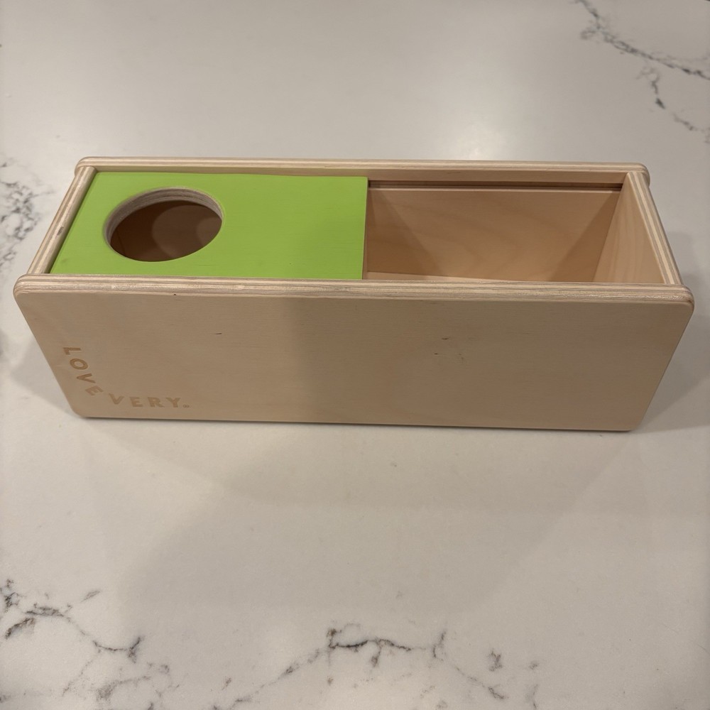 NO BALL – Lovevery Sliding Top Box The Thinker Playkit Months 11-12 Montessori