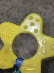 Vintage EDEN Plush Octopus 9” Baby Sensory Toy Rattle Crinkle Teether Primary