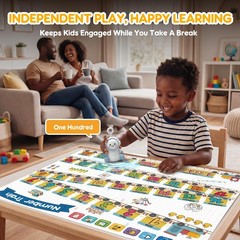 Interactive Learning Posters with Talking Astronaut Pen Tap to Learn ABCs Num…