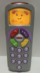 Fisher-Price Baby Learning Toy Laugh & Learn Sis’s Remote Pretend TV Control