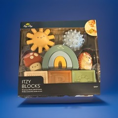 Itzy Ritzy – ITZY Blocks 10 SENSORY BLOCKS – 0M+ – NEW IN BOX