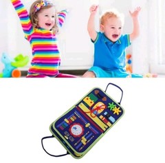 Toddler Learning Sensory Toddler Activity Board Develop Fine Motor Skills…73