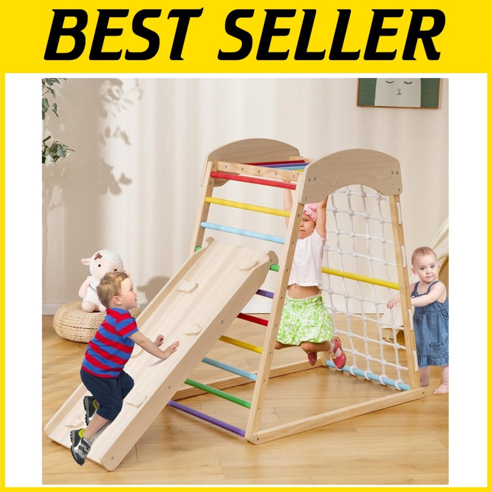 Montessori Climbing Gym for Toddlers 2-6
