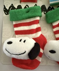 Peanuts Snoopy Baby Snoopy Woodstock Foot Sock & Wrist Rattles Target Exclusive