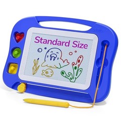 Toddler Toys for Kids, Magnetic Drawing Board for Standard (9.8″ x 7.1″) Blue