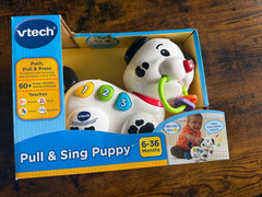 VTech Pull and Sing Puppy Toy 6-36 Months 60+ Songs Teaches Colors Numbers NEW