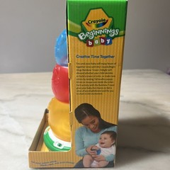 Crayola Beginnings Tadoodles Rainbow Tower Battery Sounds & Lights Toy VGUC