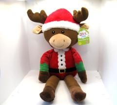 Spark Create Imagine Cute Holiday Baby Toy Reindeer Rattle