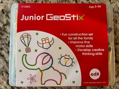 Junior GeoStix Construction Set – Durable Sticks & Double-Sided Activity Cards