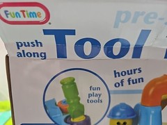 NEW Fun Time Push Along Pre-School Tool Truck 18 Months+