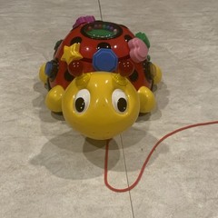 The Learning Journey Early Learning Funtime Activity Ladybug Toddler Pull Toy
