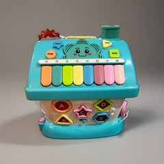 NEW BLUE- Baoli Dreaming Party House 18M+ Musical Learning Toy Letters Numbers