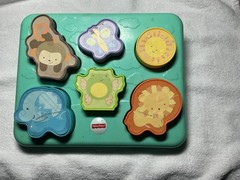 Fisher Price Animal Puzzle Toy Lot Baby Toddler Shape Sorter Learning Set