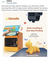 3D Printer for Kids, Safe for Children, Toy 3D Printer, STEM Learning Mate