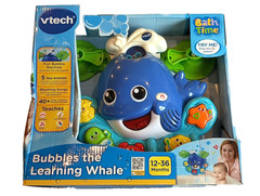 Vtech Bubbles The Learning Whale Bath Time 12-36 Months New NOS MIB 2013 Read!