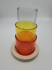 Lovevery The Explorer 9 – 10 Months Transparent Tube Tower Complete Three Tubes
