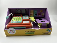 Gigglescape Cash Register Set Educational Toy 31 Pieces for Kids Age 3+