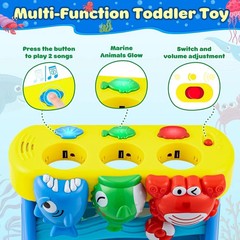 V-Opitos Musical Toys for 1, 2 Years Old Boys & Girls, Feeding Interactive Toys