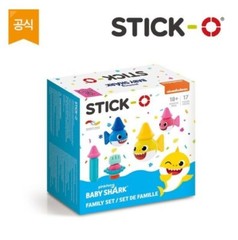 Pinkfong Baby Shark Stick O Family Set Magnetic Block Baby Infants Toy Sensory