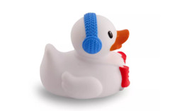 Infantino Go Gaga! Christmas Holiday Rubber Duckie Ducks Bath 2 pack