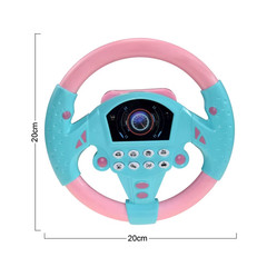 Baby Steering Wheel Toy with Light Sound Educational Driving Toy