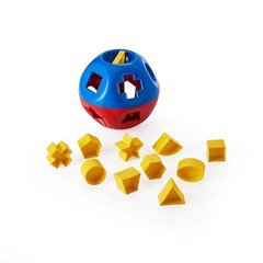 TUPPERWARE Shape-O Ball Kids Baby Hand Eye Coordination Learning Toy BPA-Free