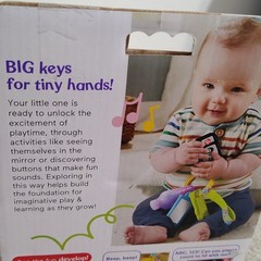 Fisher-Price Laugh & Learn Play & Go Activity Keys Multicolor Toy 6-36M