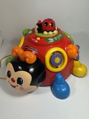 Vintage VTech Crazy Legs , Learning Bugs Ladybug , Toy With Educational Singing