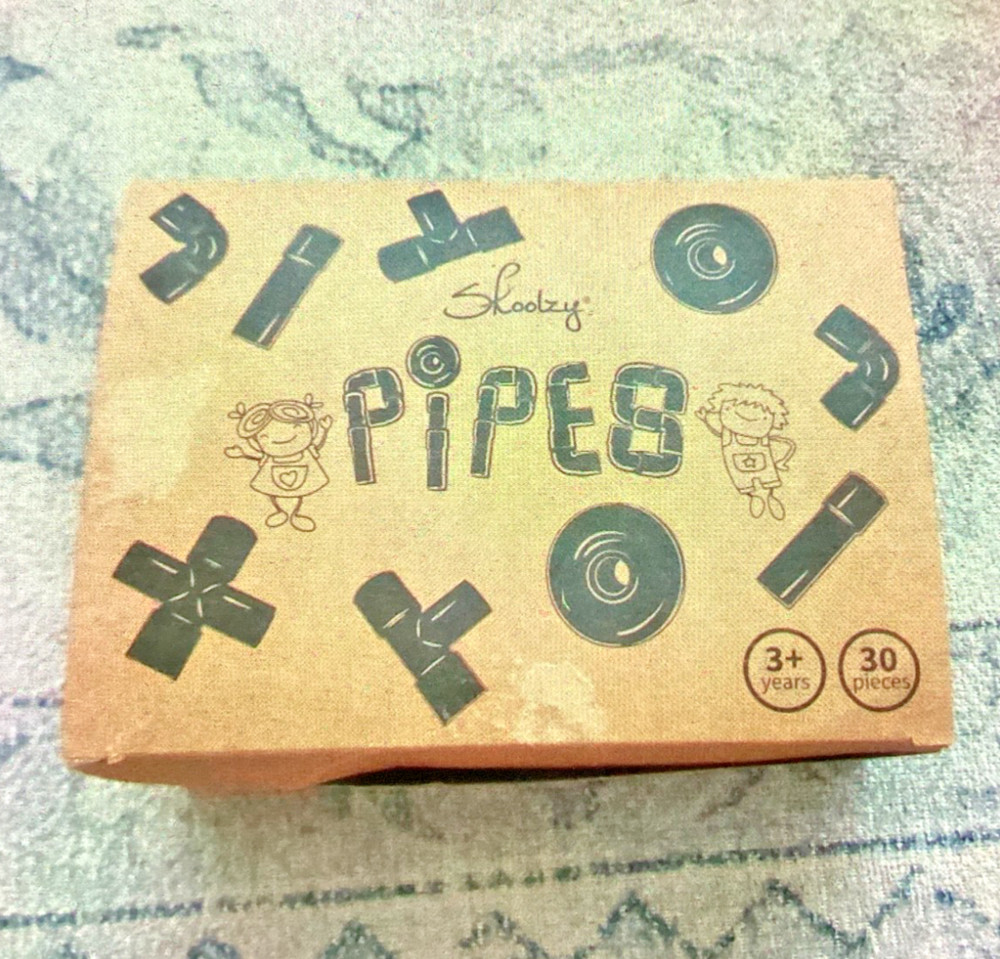 Skoolzy Pipes Construction Building Toy Tubes & Joints for Kid’s Motor Skills