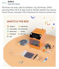 3D Printer for Kids, Safe for Children, Toy 3D Printer, STEM Learning Mate