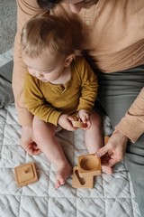Montessori Shape Puzzle – Baby Puzzles for 1 Year Olds – Baby’s First Puzzle …