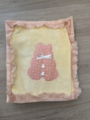 VINTAGE HANDMADE FABRIC HOW TO TEACHING BABY BOOK HOOKS ZIPPER SNAP BUTTONS 1988