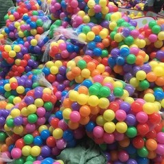 100PCS Ball Pit Balls Plastic Balls 5.5cm Ocean Ball for Swim Pit Pool Playpen