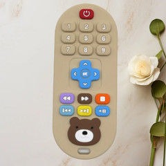 Children’S Remote Control Teethers Silicone Anti-Feeding Simulation Remote Contr