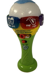 LeapFrog Learn & Groove Shakin Colors Maraca Bilingual English Spanish Toy Works