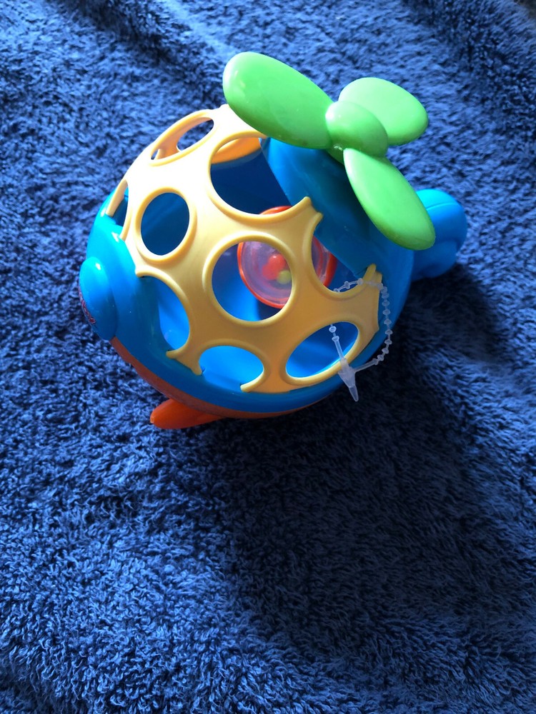 Nuby PLAY PALS Helicopter 3+ Months BPA Free