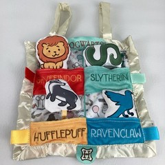 Harry Potter On The Go Crinkle Square Baby Activity Toy Wizard Hogwarts Taggie