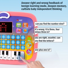 Early Educational Learning Tablet for Kids Age 3 4 5 6 7 8 Years Old Boys Girls
