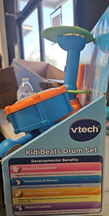 VTech KidiBeats Drum Set with Accessories, Baby and Toddler Toys