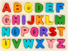 Bright and Safe Alphabet Puzzle Toy for Toddlers – Develops Skills & Creativity