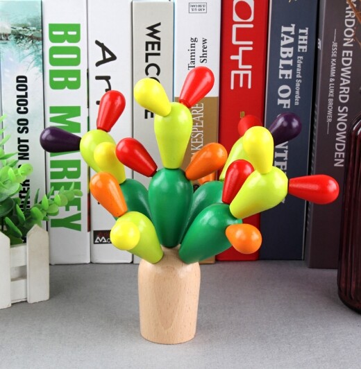 Cactus fruit tree disassembly assembly building blocks for children’s puzzle toy