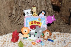 Zoo Handmade Quiet Book for Toddlers Montessori Interactive Felt Baby Busy Book