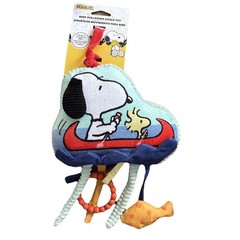 Peanuts Snoopy & Woodstock Baby Pulldown Ziggle Sensory Toy Infant Toddler NWT
