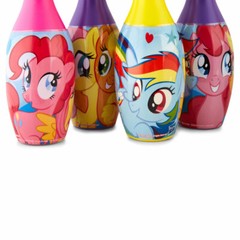 MY LITTLE PONY Bowling Set Toy Gift Set Kids Indoor Outdoor Fun 6 Pins 1 Ball