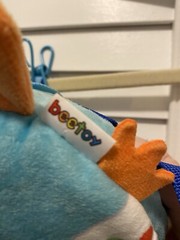 BEETOY OWL “Pillow Zipper Learning Toy” Ages 1-3T Multicolor Belts Tags Pull NEW