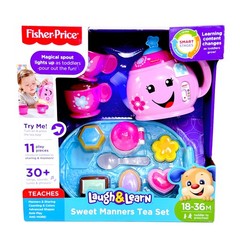 Laugh & Learn Sweet Manners Tea Set Musical Lights Learning Toy Kids 3+ READ