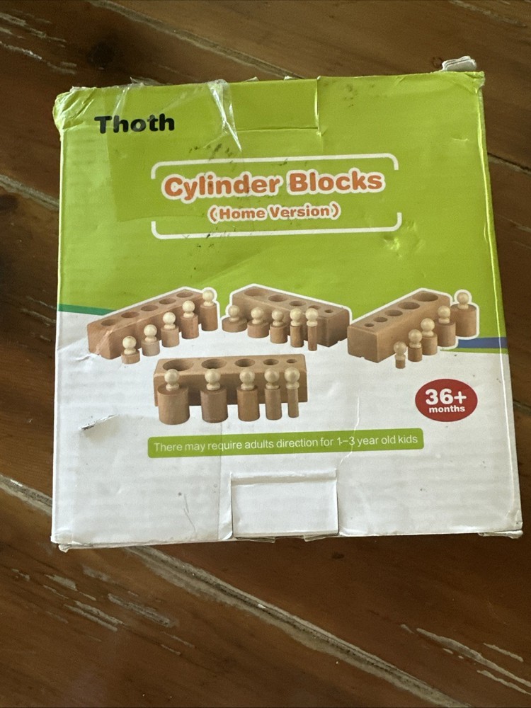 Hand Strengthen Thoth Cylinder Blocks. Hand-Eye Coordination, Fine Motor Skills