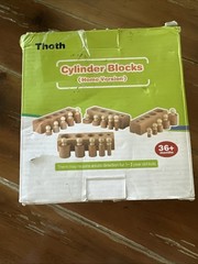 Hand Strengthen Thoth Cylinder Blocks. Hand-Eye Coordination, Fine Motor Skills
