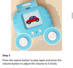 Toddler Toys Talking Flashcards, Autism Sensory Toy